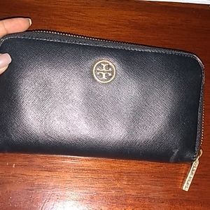 Tory Burch Navy Blue Wallet